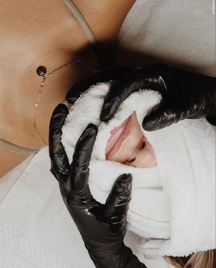 Serene clinical facial treatment and calm care